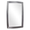 Tribeca Brushed Nickel Mirror - Elegantly Designed Decorative Mirror- Alternate Image