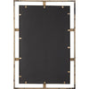 Gold & Bronze Rectangle Mirror | 3D Iron Frame | Distressed Rustic Finish- Alternate Image