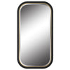 09880 Nevaeh Curved Rectangle Mirror | Main Image