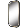 09880 Nevaeh Curved Rectangle Mirror | Alternate Image