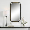 09880 Nevaeh Curved Rectangle Mirror | Lifestyle Image