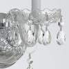 Crystorama Traditional Crystal 15'' Sconce in Polished Chrome - Additional View