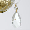 Crystorama Traditional Crystal 15'' Sconce in Polished Brass - Additional View