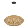 10385BK-CML Luca 5 Light Outdoor Chandelier|Main Image