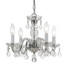 1064-CH-CL-S Traditional Crystal 15'' Chandelier | Alternate Image