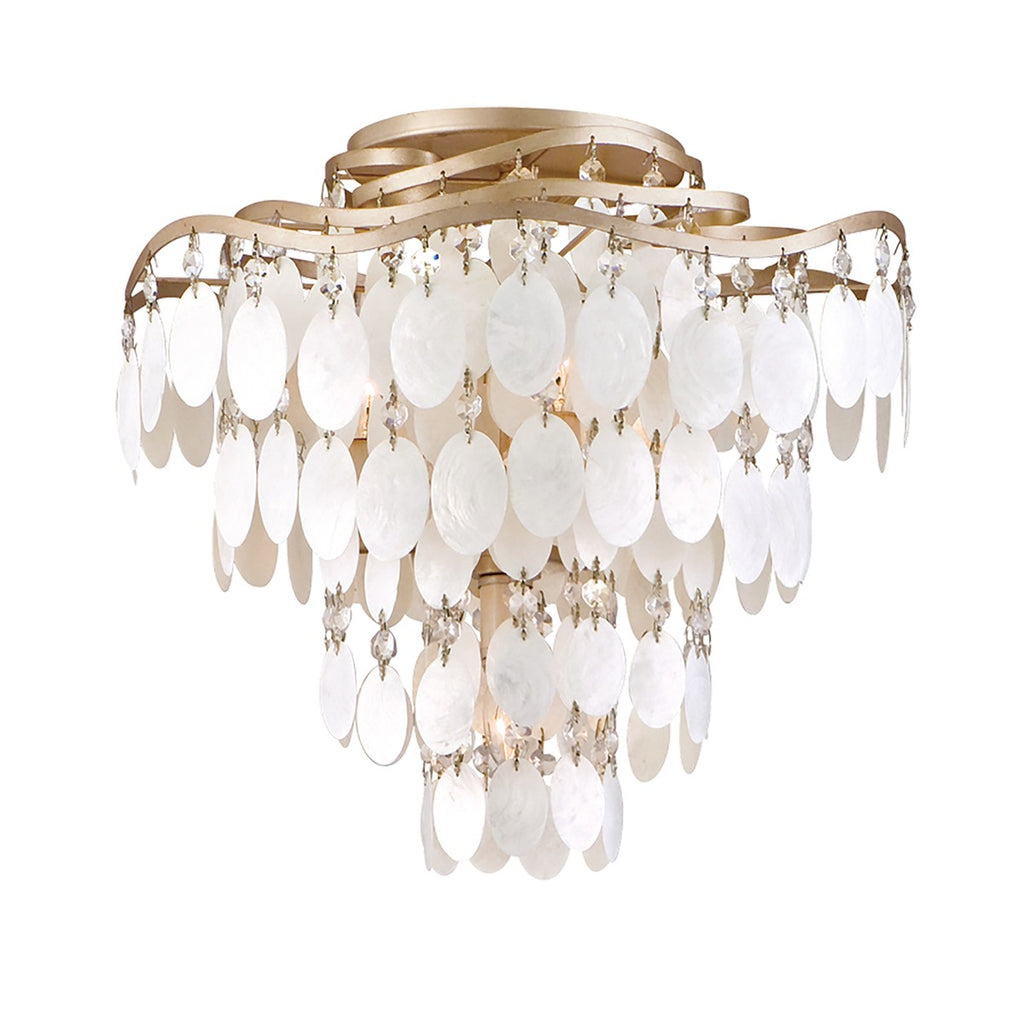 109-34-CPL Dolce 4 Light Semi-Flush Mount | Main Image