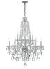 1110-CH-CL-S Traditional Crystal 10 Light Chandelier | Main Image