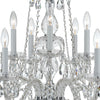 Crystorama Traditional Crystal 26'' Chandelier in Polished Chrome - Additional View