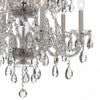 Crystorama Traditional Crystal 26.5'' Chandelier in Polished Chrome - Additional View