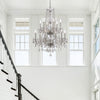 Crystorama Traditional Crystal 26.5'' Chandelier in Polished Chrome - Lifestyle View