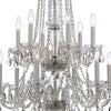 1137-CH-CL-S Traditional Crystal 26.5'' Chandelier | Alternate Image