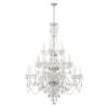 1156-CH-CL-MWP Traditional Crystal 25 Light Chandelier | Main Image