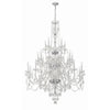 Crystorama Traditional Crystal 45'' Chandelier in Polished Chrome - Additional View