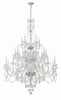 1156-CH-CL-MWP Traditional Crystal 25 Light Chandelier | Alternate Image