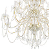 1156-PB-CL-MWP Traditional Crystal 25 Light Chandelier | Alternate Image