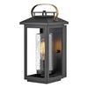 1160BK Atwater 1 Light Outdoor Wall Mount|Main Image