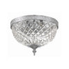 Crystorama Radley 10'' Flush Mount in Polished Chrome - Additional View