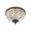 Crystorama Radley 10'' Flush Mount in English Bronze - Additional View