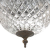 Crystorama Radley 10'' Flush Mount in English Bronze - Additional View