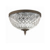 Crystorama Radley 12'' Flush Mount in English Bronze - Additional View