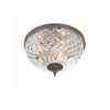 Crystorama Radley 12'' Flush Mount in English Bronze - Additional View