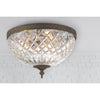 Crystorama Radley 12'' Flush Mount in English Bronze - Lifestyle View