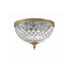 Crystorama Radley 12'' Flush Mount in Olde Brass - Additional View