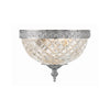 Crystorama Radley 8'' Flush Mount in Polished Chrome - Additional View