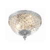 Crystorama Radley 8'' Flush Mount in Polished Chrome - Additional View