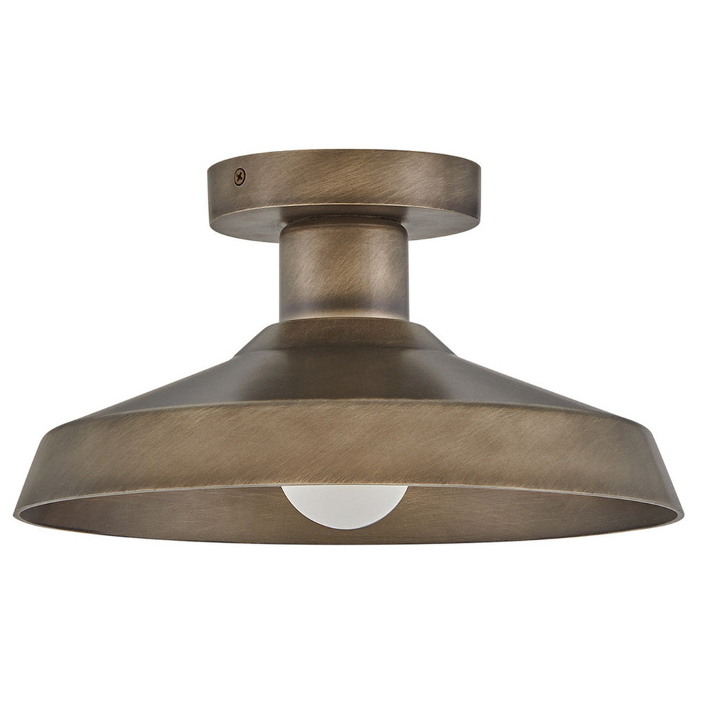 12072BU Forge 1 Light Outdoor Flush Mount|Alternate Image