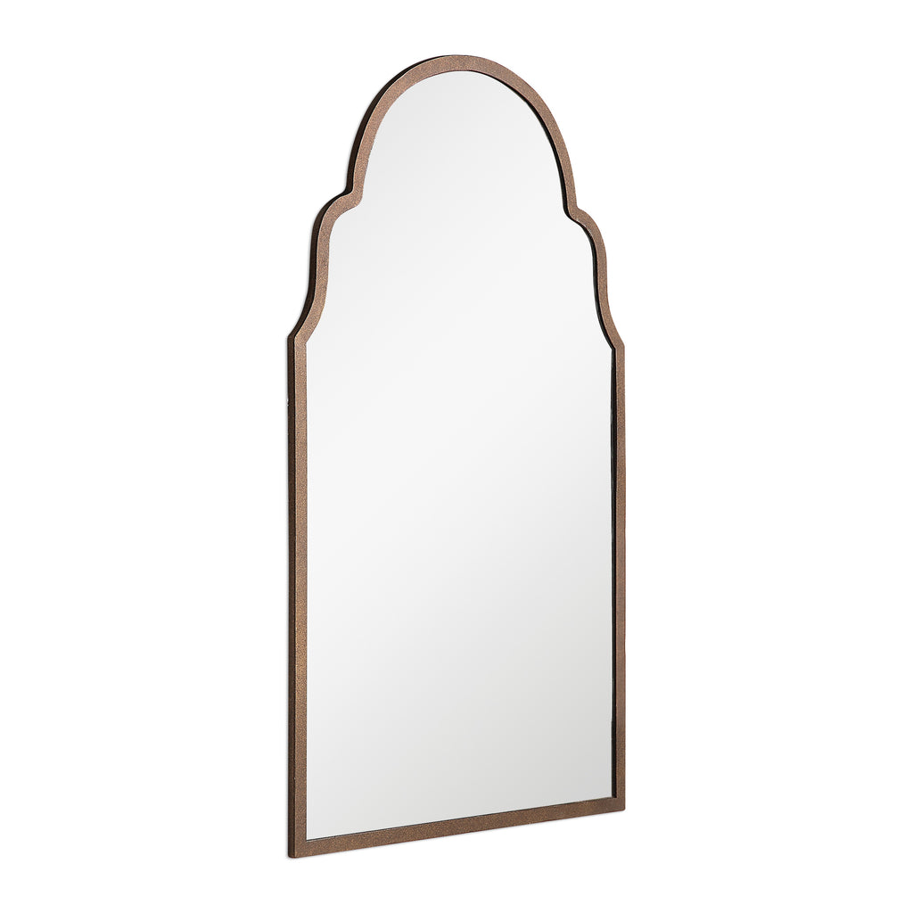 Dark Brown Arch Mirror - Hampton Retreat Luxury Home Decor -  Alternate Image