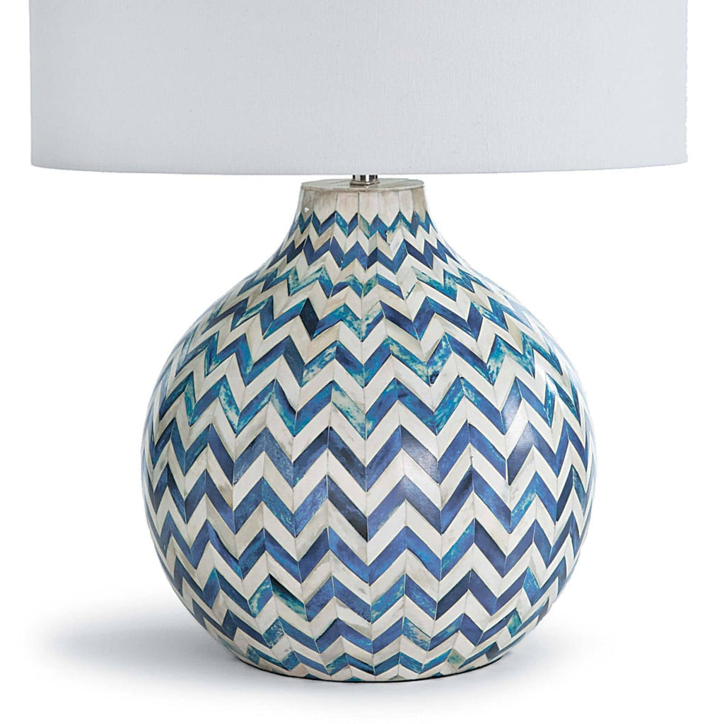 13-1200 Chevron 1 Light Table Lamp | Alternate Image