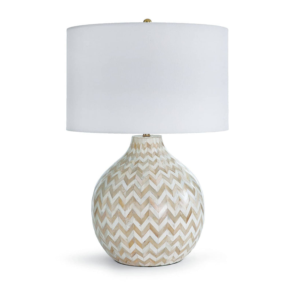 13-1201 Chevron 1 Light Table Lamp | Main Image