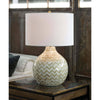 13-1201 Chevron 1 Light Table Lamp | Lifestyle Image