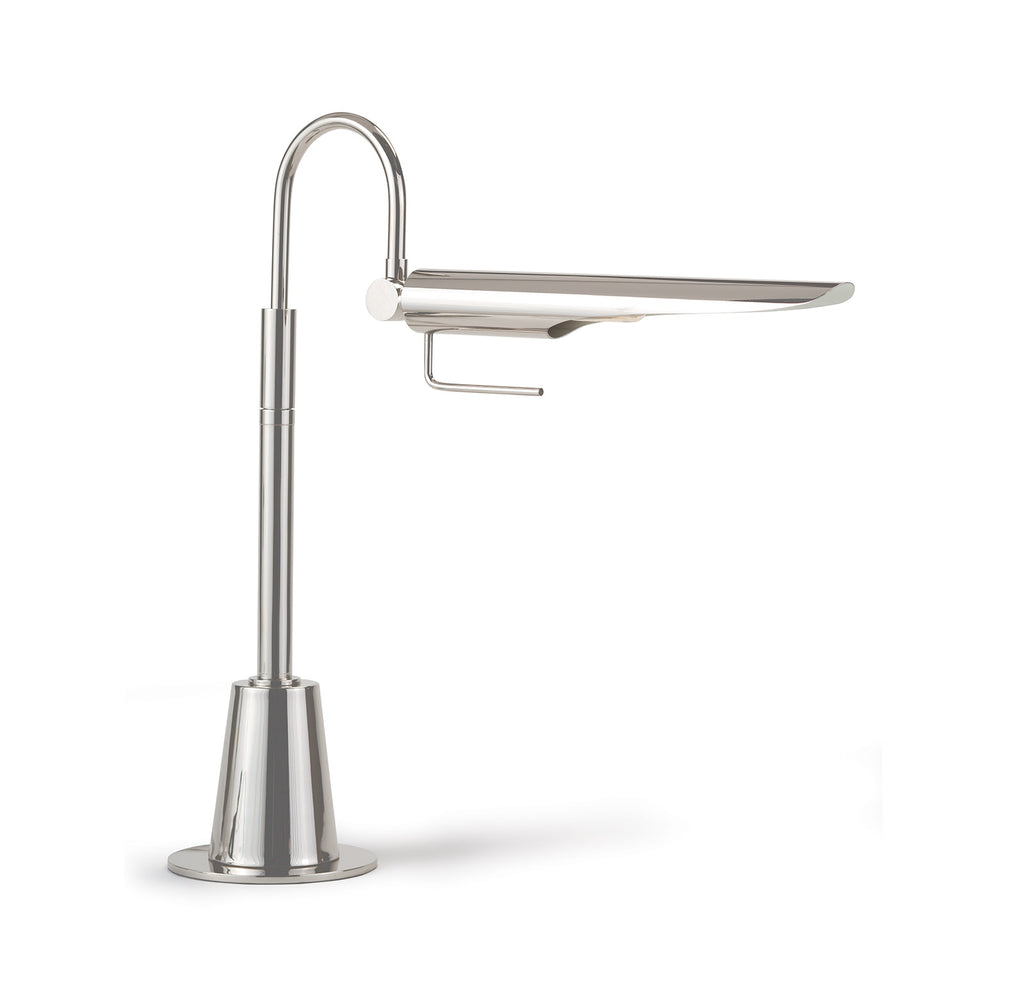 13-1225PN Raven 1 Light Desk Lamp | Main Image