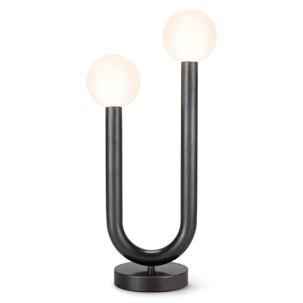 13-1487ORB Happy 2 Light Table Lamp | Main Image