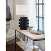 13-1537BLK Maya 1 Light Table Lamp | Lifestyle Image