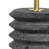 13-1587 Noir Column 1 Light Table Lamp | Alternate Image