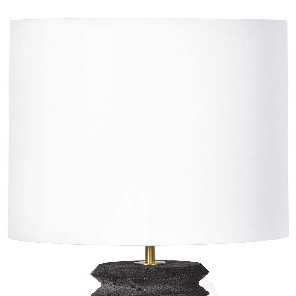 13-1587 Noir Column 1 Light Table Lamp | Alternate Image