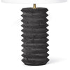 13-1587 Noir Column 1 Light Table Lamp | Alternate Image