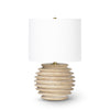 13-1588NAT Thea Travertine 1 Light Table Lamp | Main Image