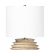 13-1588NAT Thea Travertine 1 Light Table Lamp | Alternate Image