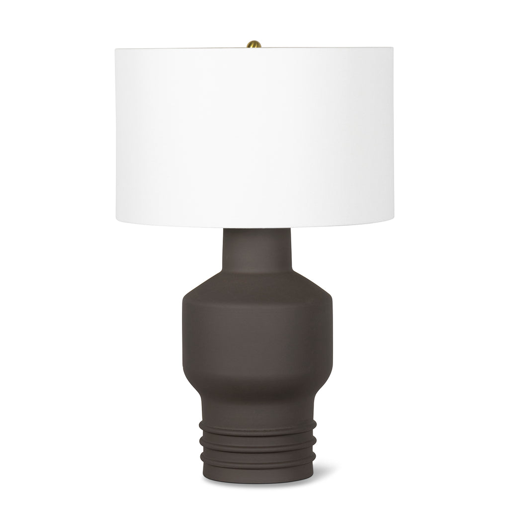 13-1606BLK Lewis 1 Light Table Lamp | Main Image