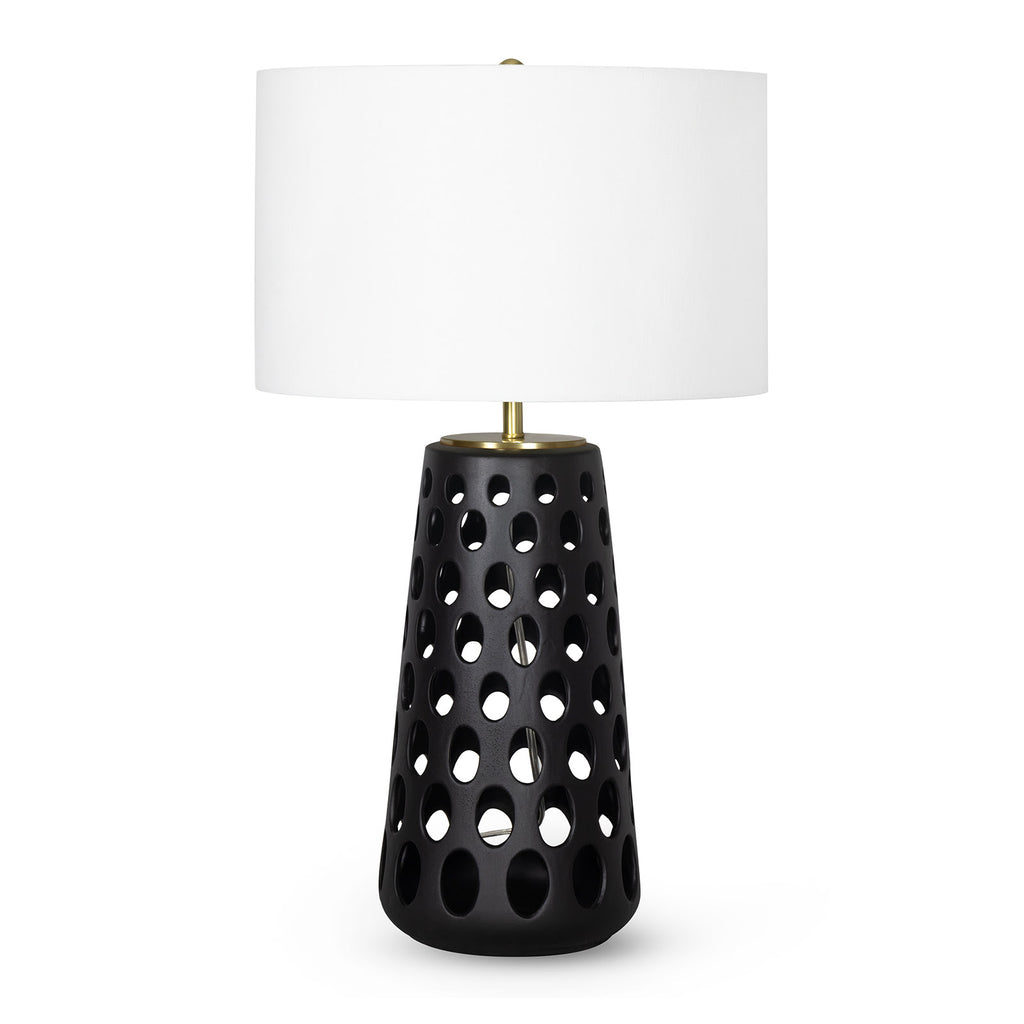 13-1641BLK Kelvin 1 Light Table Lamp | Main Image