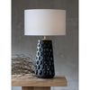 13-1641BLK Kelvin 1 Light Table Lamp | Lifestyle Image