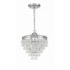 Crystorama Calypso 13'' Chandelier in Polished Chrome - Additional View