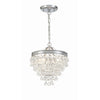 Crystorama Calypso 13'' Chandelier in Polished Chrome - Additional View