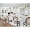 Crystorama Calypso 13'' Chandelier in Polished Chrome - Lifestyle View