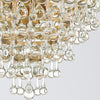 Crystorama-OPEN-BOX Calypso 3 Light Mini Chandelier in Vibrant Gold - Additional View