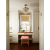 Crystorama-OPEN-BOX Calypso 3 Light Mini Chandelier in Vibrant Gold - Lifestyle View